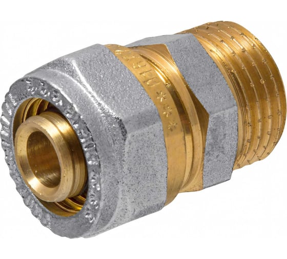 Соединитель патрубок 16х1/2" ц/ш Rvc RC 00656