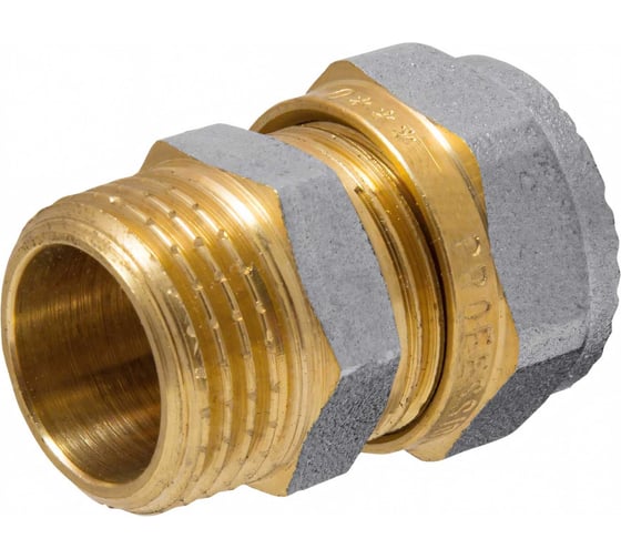 Соединитель патрубок 16х1/2" ц/ш Rvc RC 00656