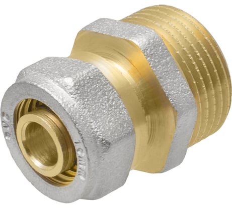 Соединитель патрубок 16х3/4" ц/ш Rvc RC 00657