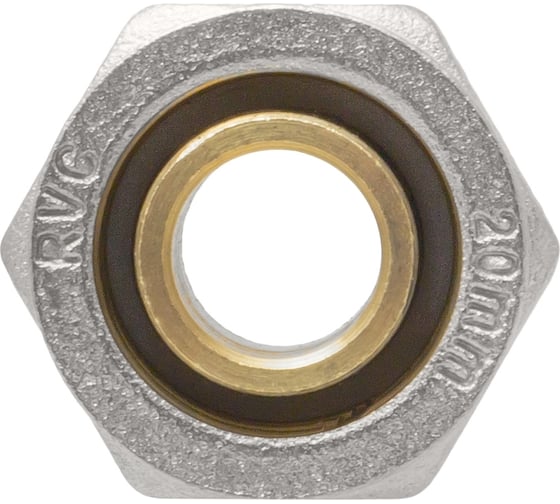 Соединитель патрубок 20х3/4" ц/ш Rvc RC 00660