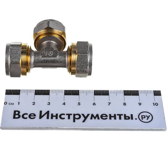 Тройник 16х16х16 ц/ц/ц Rvc RC 00699