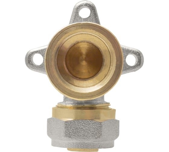 Угольник водорозетка с креплением 16х1/2" ц/г Rvc RC 00695