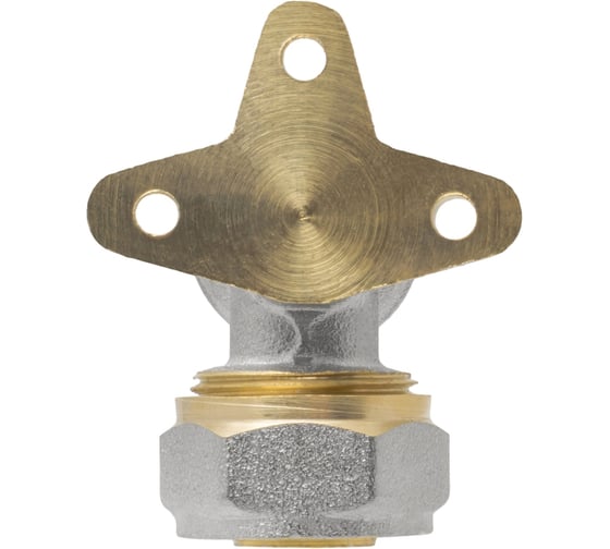 Угольник водорозетка с креплением 20х1/2" ц/г Rvc RC 00696