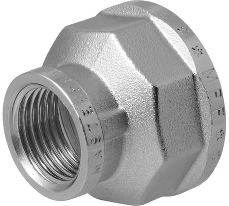 Муфта переходная MPF 1" х 1/2" латунная никелированная внутренняя резьба ИС.072151