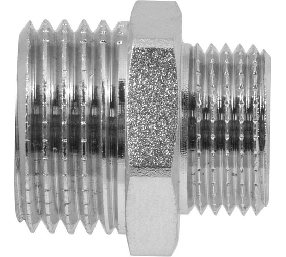 Ниппель - переходник бочонок 1/2" х 3/8" н/н MPF ИС.072172