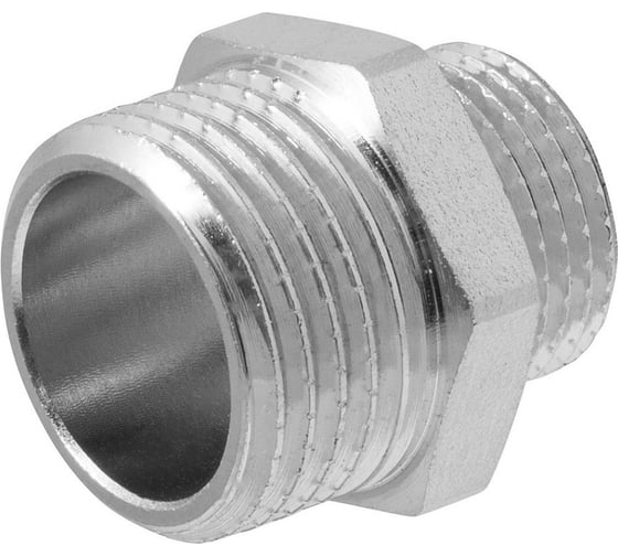 Ниппель - переходник бочонок 1/2" х 3/8" н/н MPF ИС.072172