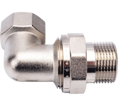 Американка угловая MPF 1" сгон сантехнический угловой внутренняя-наружная резьба ИС.072275