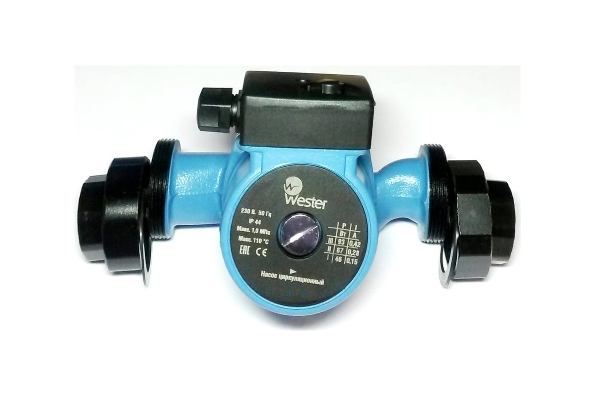 Насос с гайками Wester WCP 32-40G 0-18-0020 - выгодная цена, отзывы ...