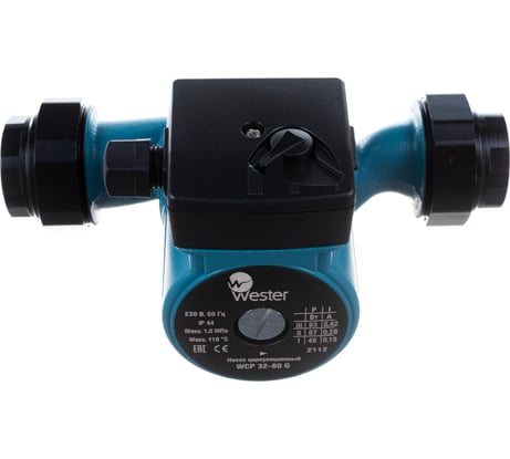 Циркуляционный насос Wester WCP 32-60G с гайками 0-18-0040