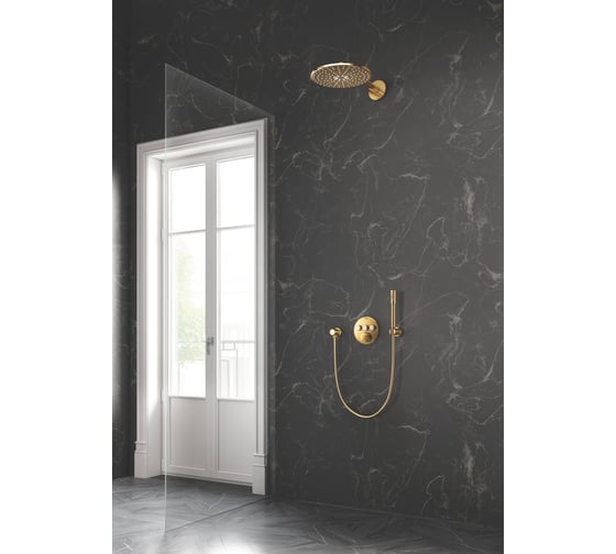 Душевой шланг GROHE пластик, 1250 мм макс давление до 5 бар, холодный рассвет 28362gl0 00000076494