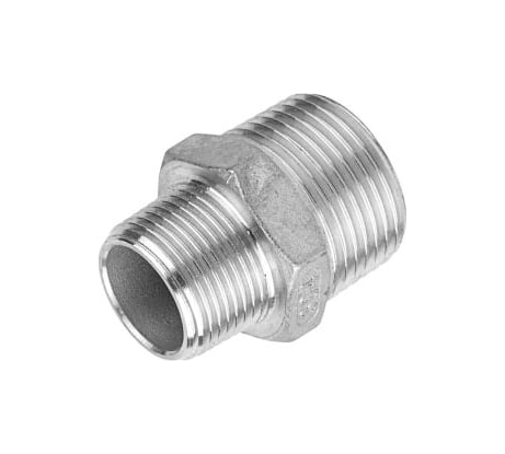 Переходной ниппель TITAN LOCK нержавеющий (AISI304) 1/2" x 1/4", НР/НР TL1/2-1/4RM