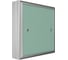 Люк ревизионный d cmo base EVECS 250x250 скрыт.монтаж съемный алюминий, 90-08121 D2525 ceramo base 2