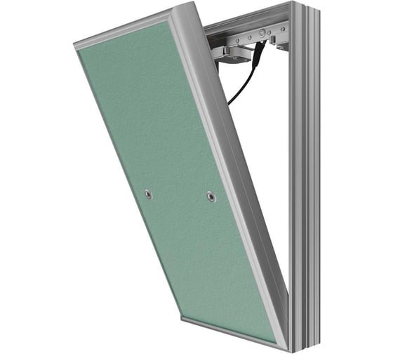 Люк ревизионный d cmo base EVECS 200x400 скрыт.монтаж съемный алюминий, 90-08120 D2040 ceramo base