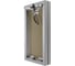 Люк ревизионный d cmo base EVECS 200x400 скрыт.монтаж съемный алюминий, 90-08120 D2040 ceramo base 4