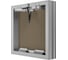 Люк ревизионный d cmo base EVECS 400x400 скрыт.монтаж съемный алюминий, 90-08129 D4040 ceramo base 4