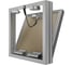 Люк ревизионный d cmo base EVECS 300x300 скрыт.монтаж съемный алюминий, 90-08124 D3030 ceramo base 3