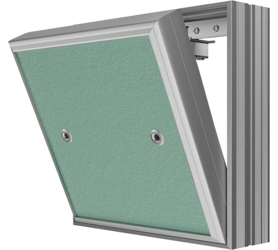 Люк ревизионный d cmo base EVECS 200x200 скрыт.монтаж съемный алюминий, 90-08118 D2020 ceramo base