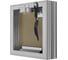 Люк ревизионный d cmo base EVECS 200x200 скрыт.монтаж съемный алюминий, 90-08118 D2020 ceramo base 3