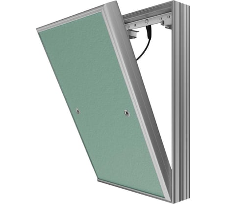 Люк ревизионный d cmo base EVECS 250x400 скрыт.монтаж съемный алюминий, 90-08122 D2540 ceramo base