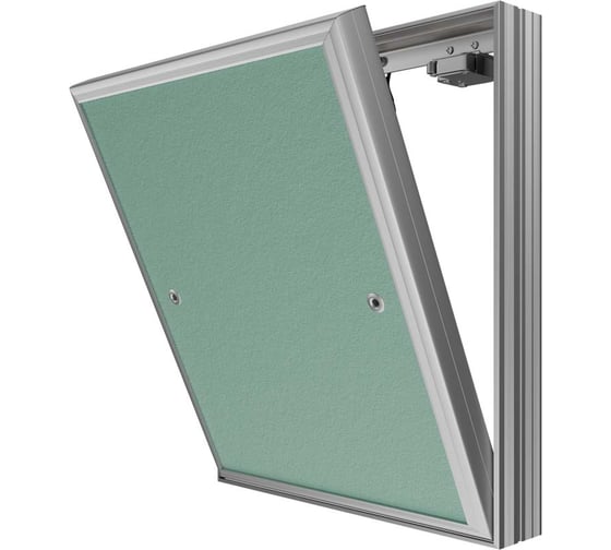 Люк ревизионный d cmo base EVECS 400x500 скрыт.монтаж съемный алюминий, 90-08130 D4050 ceramo base