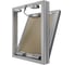 Люк ревизионный d cmo base EVECS 400x500 скрыт.монтаж съемный алюминий, 90-08130 D4050 ceramo base 3