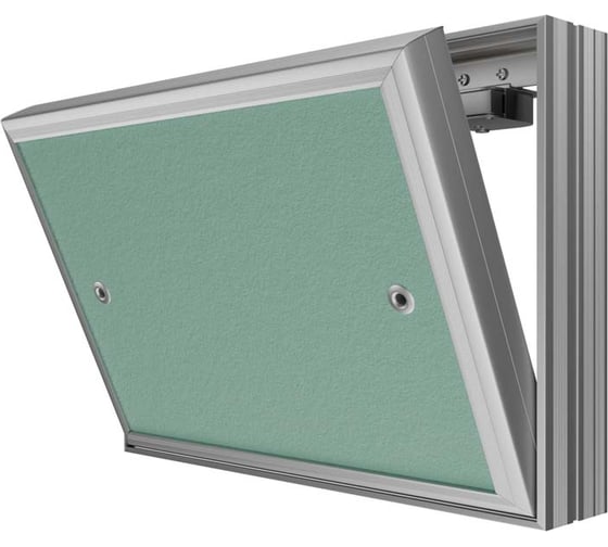Люк ревизионный d cmo base EVECS 400x300 скрыт.монтаж съемный алюминий, 90-08128 D4030 ceramo base