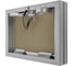 Люк ревизионный d cmo base EVECS 400x300 скрыт.монтаж съемный алюминий, 90-08128 D4030 ceramo base 3