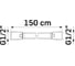 Шланг для душа Mamoli SHOWER с соединением 1/2’’ч1/2’’, Chrome P3260001 2