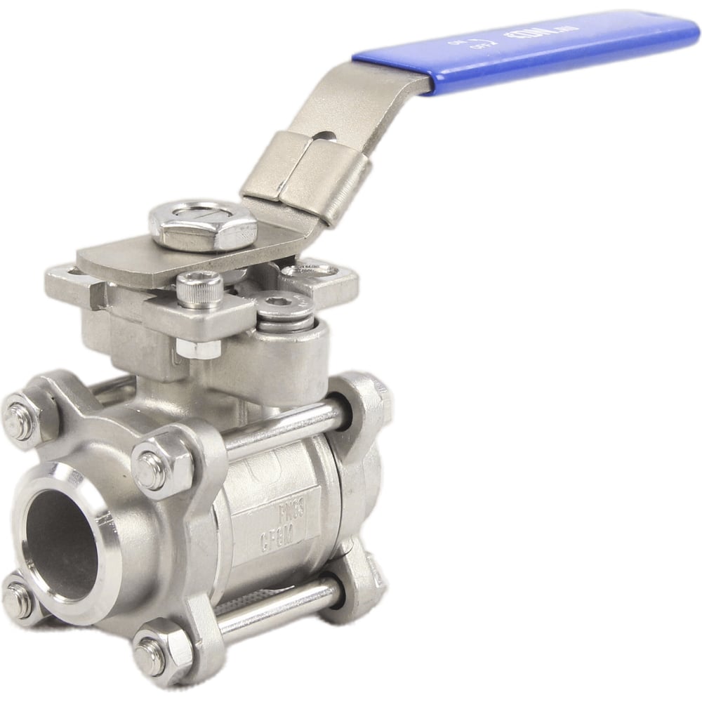 Шаровой кран DN.ru полнопроходной кшпп 316.200-iso ду65 ру63, под ...