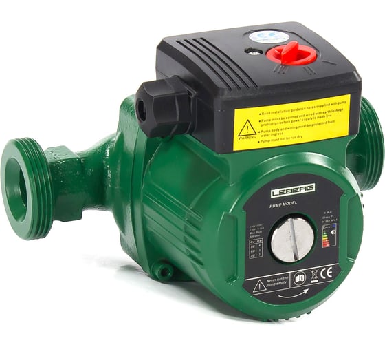 Циркуляционный насос Leberg GRS 15/6 180 мм 1"x0.75" УТ000008767 000008767