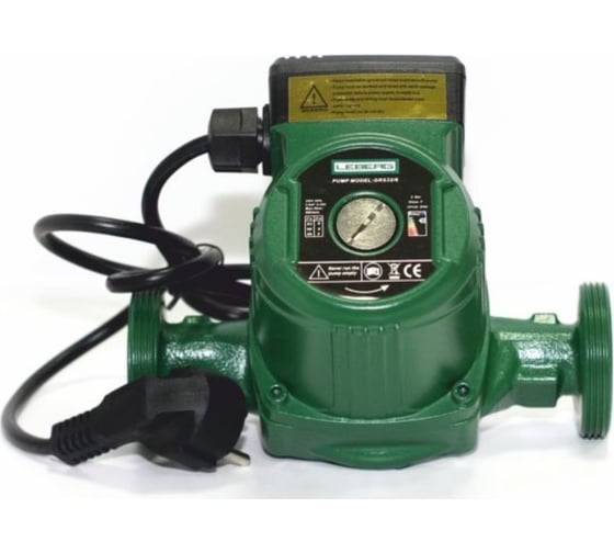 Циркуляционный насос Leberg GRS 15/6 180 мм 1"x0.75" УТ000008767 000008767