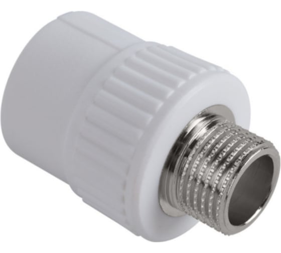 Комбинированная муфта PPRC с наружной резьбой 20х1/2 Aquapipe MP-У ИС.090154