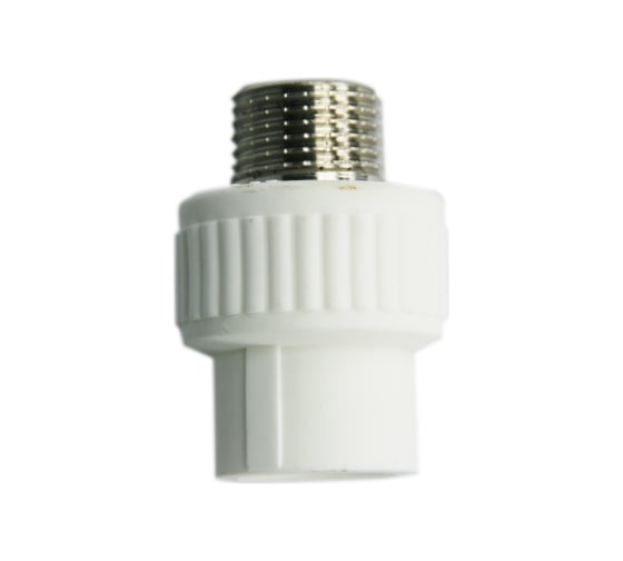Комбинированная муфта PPRC с наружной резьбой 20х1/2 Aquapipe MP-У ИС.090154