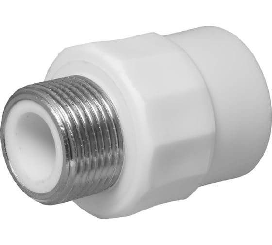 Комбинированная муфта PPRC с наружной резьбой 25х3/4 Aquapipe MP-У ИС.090158