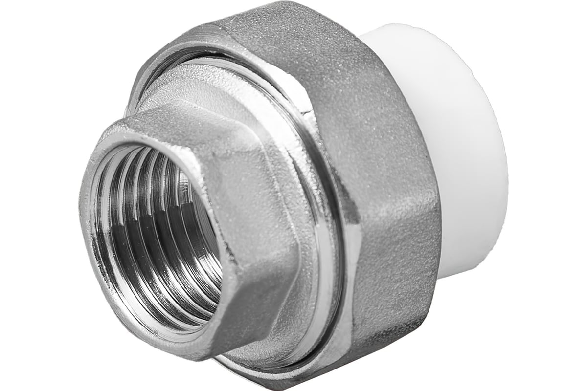 Комбинированная разъемная муфта PPRC c внутренней резьбой 32х1 Aquapipe ...