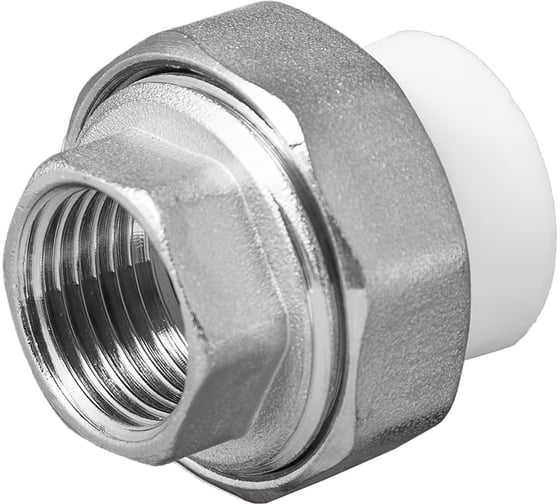 Комбинированная разъемная муфта PPRC c наружной резьбой 20х1/2 Aquapipe MP-У ИС.090175 1