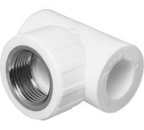 Комбинированный тройник PPRC с внутренней резьбой 20х3/4х20 Aquapipe MP-У ИС.090221