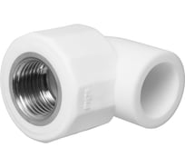 Комбинированный угольник PPRC с внутренней резьбой 20х1/2 Aquapipe MP-У ИС.090313