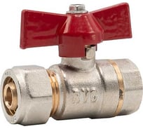 Шаровой кран под металлопластиковую трубу Rvc 16х1/2" ц/г бант 17001