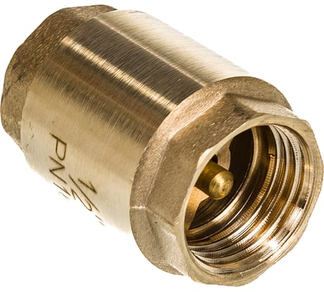 Обратный клапан MasterProf 1/2" латунный сердечник. ИС.080371