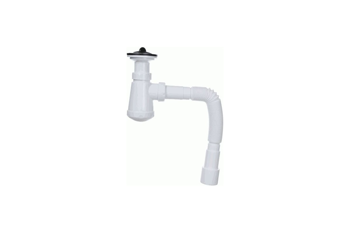 Сифон Terma 1 1/2\" на 40 с гофрой, универсальный 40/50 10088 32323 ...