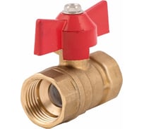 Шаровой кран MasterProf 1/2" в/в, бант, латунь ИС.080590