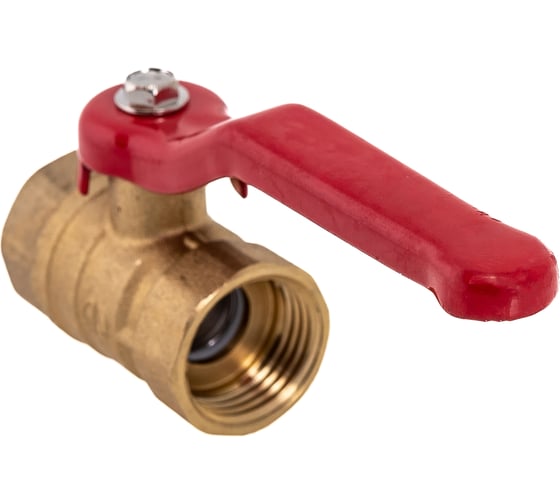 Кран шаровый MasterProf 1/2" в/в, ручка, латунь ИС.080591