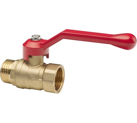 Кран шаровый MasterProf 1/2" в/н, ручка, латунь ИС.080593