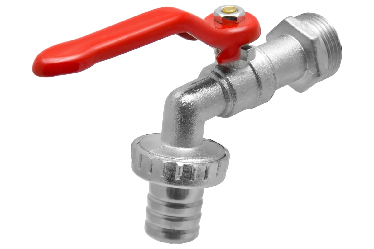 Водоразборный шаровый кран со штуцером MasterProf 3/4\" ручка ИС.080034 ...