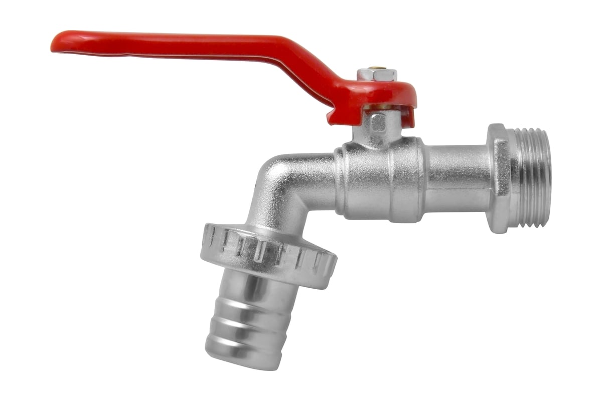 Водоразборный шаровый кран со штуцером MasterProf 3/4\" ручка ИС.080034 ...