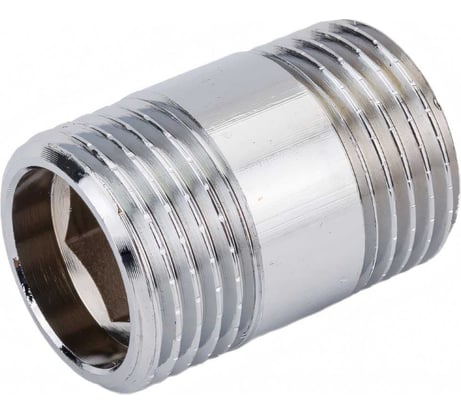 Удлинительный бочонок MPF 1/2" н/н - 10 мм, 30 мм, хром ИС.070716