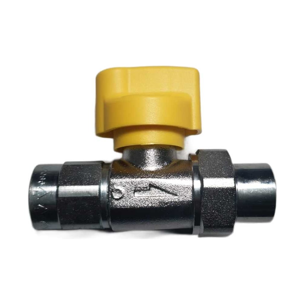 Газовый шаровый кран WOLF rp1/2\", с термозащитой, хромированный 2011012 ...