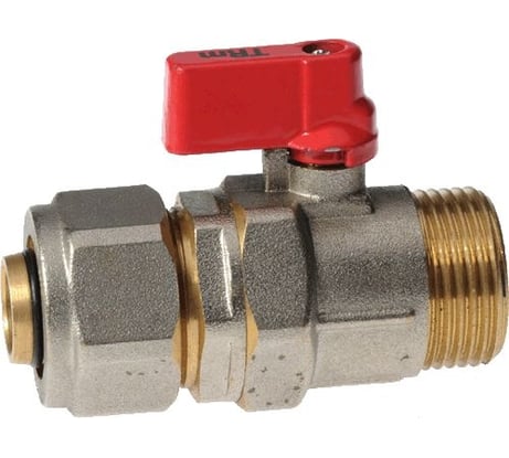 Кран под металлопластиковую трубу Terma 1/2 на 16 ш/ц 30227 36091