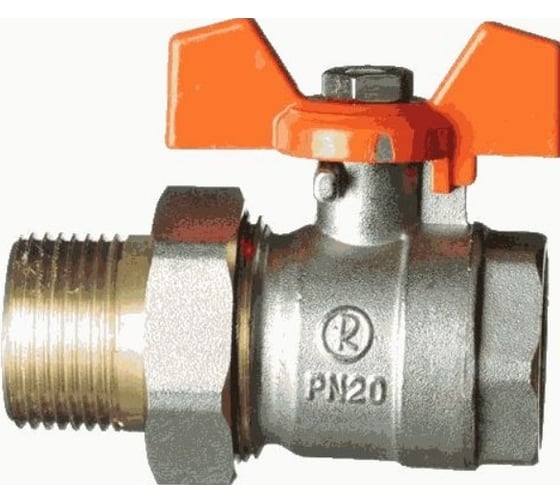 Шаровой кран Terma 1 с американкой 30532 25363
